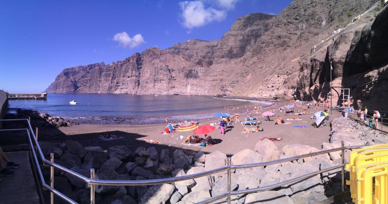 Amazing Duplex With Large Terrace And Sea Views Leilighet Puerto de Santiago  Eksteriør bilde