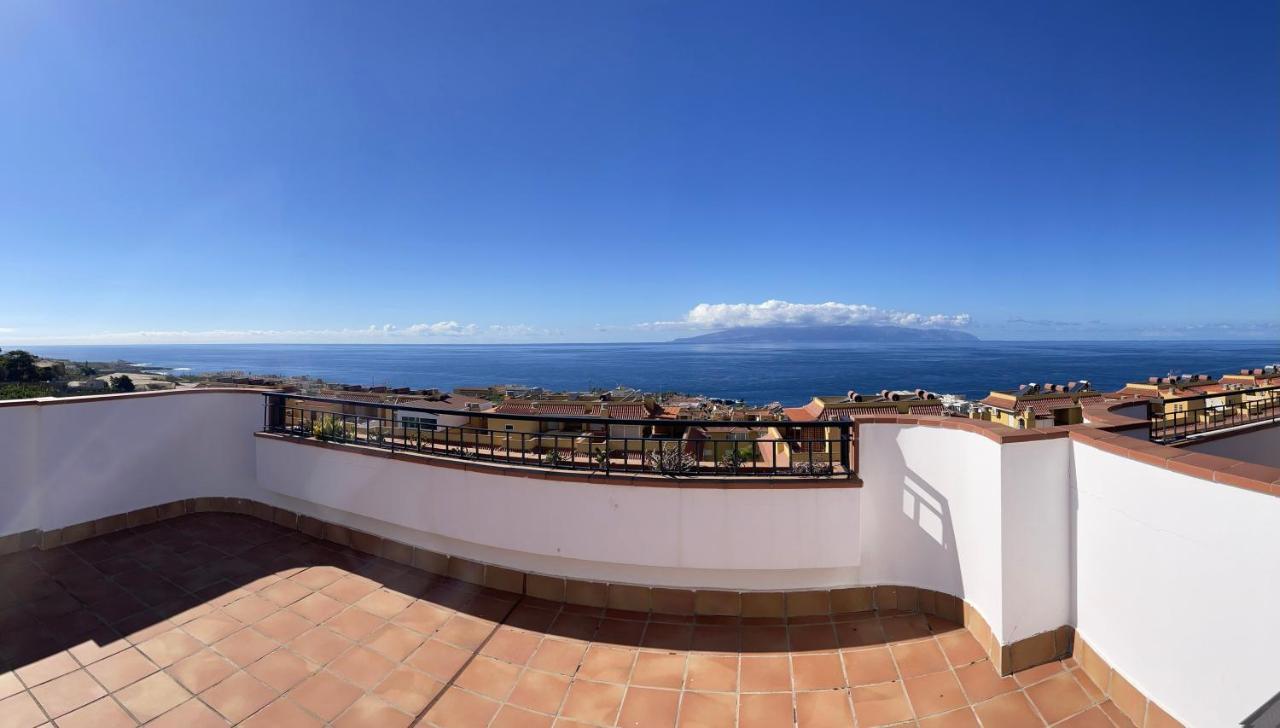 Amazing Duplex With Large Terrace And Sea Views Leilighet Puerto de Santiago  Eksteriør bilde
