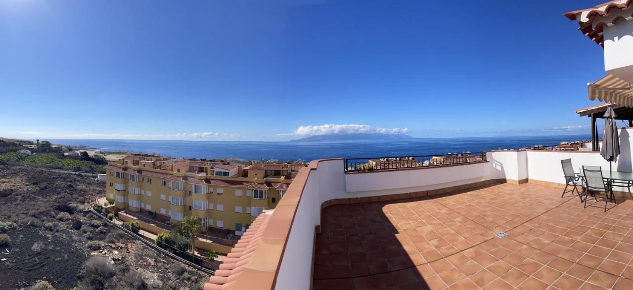Amazing Duplex With Large Terrace And Sea Views Leilighet Puerto de Santiago  Eksteriør bilde