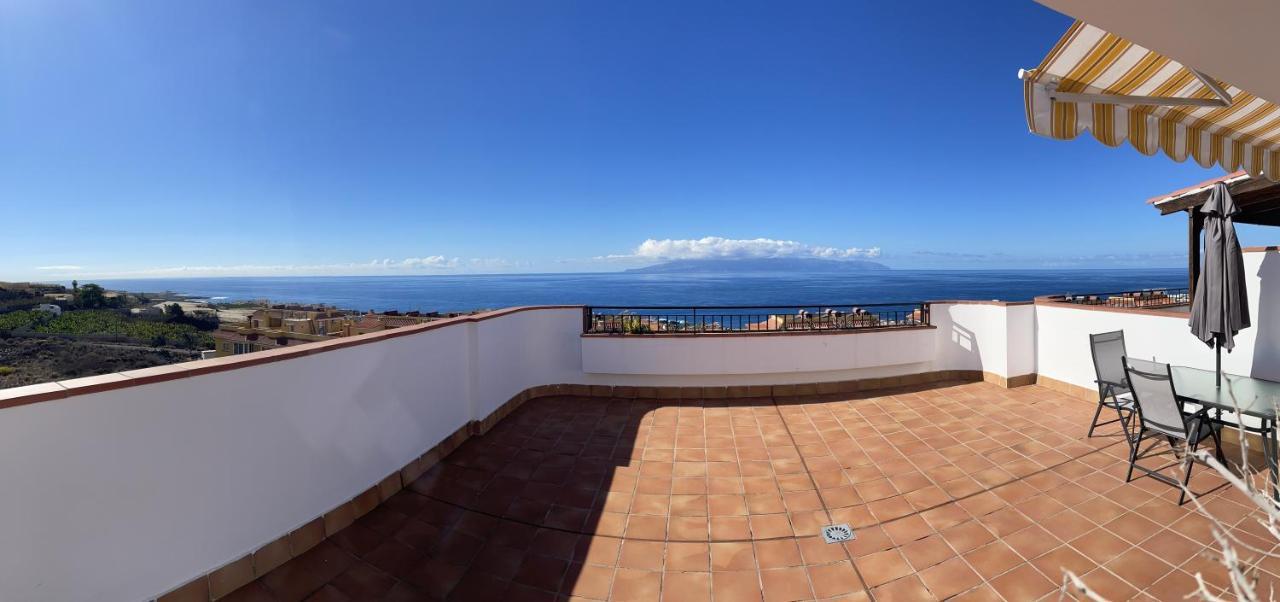 Amazing Duplex With Large Terrace And Sea Views Leilighet Puerto de Santiago  Eksteriør bilde